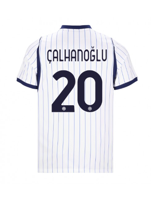 Moški Nogometna dresi replika Inter Milan Hakan Calhanoglu #20 Gostujoči 2026-27 Kratek rokav Moški Nogometna dresi replika Inter Milan Hakan Calhanoglu #20 Gostujoči 2026-27 Kratek rokav